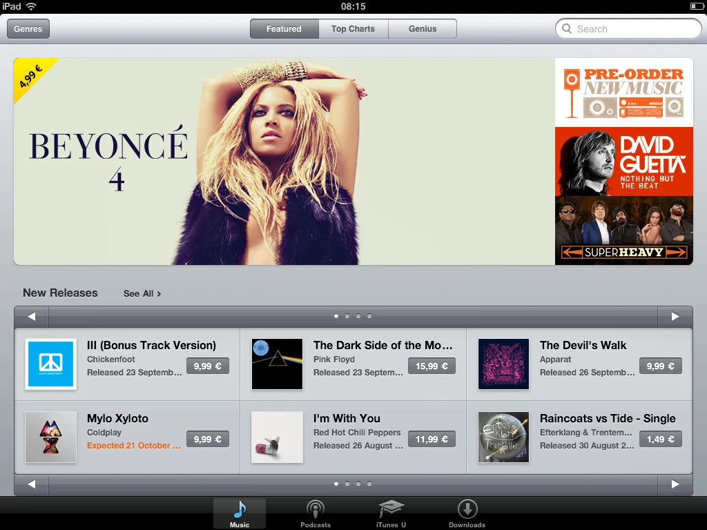 iTunes Music Store, disponibil si in Romania