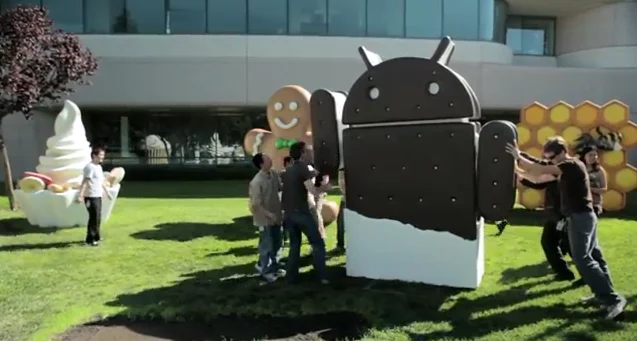 Google prezinta Ice Cream Sandwich
