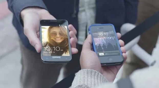 Samsung joaca “dirty”. Ridiculizeaza iPhone