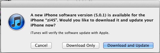 Ios 501 update