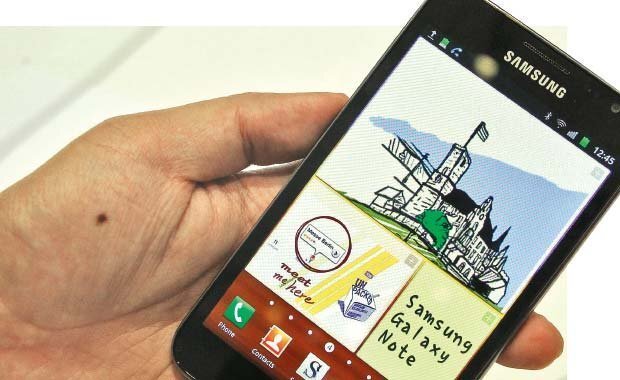 samsung-galaxy-note Samsung Galaxy Note. Un nou trend in telefonia mobila?
