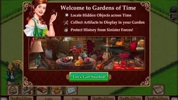 Topul jocurilor Facebook: Gardens of Time, pe primul loc