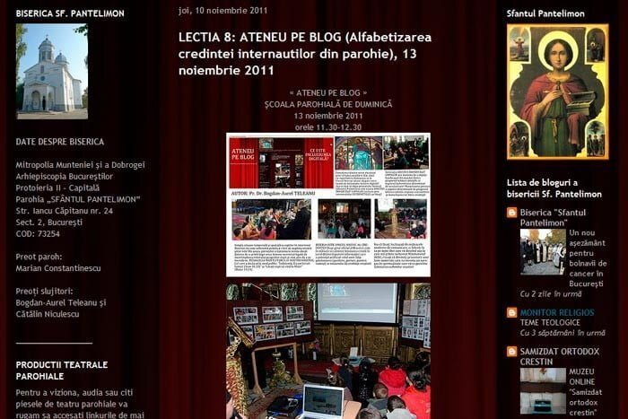 Biserica despre bloggeri : Utilizarea blogului se face pentru sine sau pentru Hristos?
