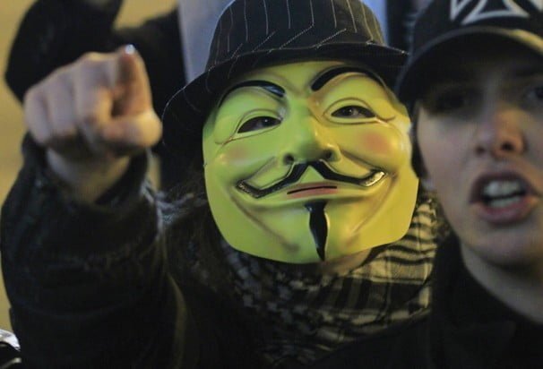 Proteste impotriva “Big-Brother-ului” ACTA la Bucuresti