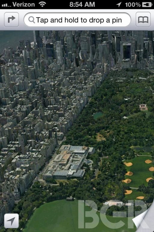 Apple Maps iOS Six 4