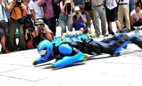 Rollerman bate un nou record in China (VIDEO)