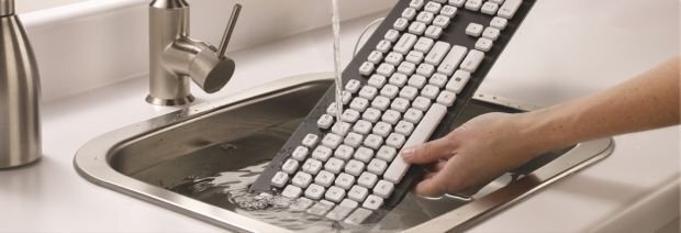 Logitech lanseaza o tastatura lavabila