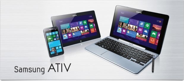 Samsung a prezentat trei tablete Windows 8