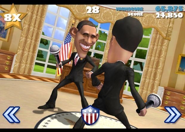 Obama si Romney se bat pe voturi in cel mai spectaculos joc iOS de campanie (Video)
