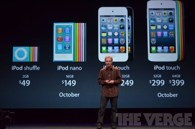 Apple updateaza seria iPod Touch cu un design similar noului iPhone 5