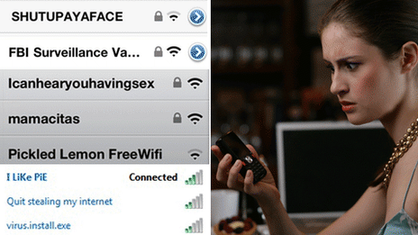 „Drop it like it’s hotspot”: Numele retelelor WiFi, tot mai agresive la adresa vecinilor