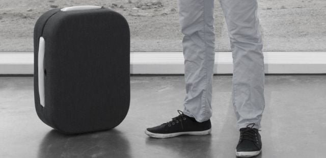 Hop, valiza-robot care te urmareste oriunde (VIDEO)