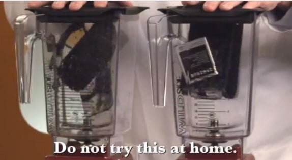 blender iPhone 5 vs. Galaxy S 3. Cel mai traznit test de rezistenta din lume (VIDEO)