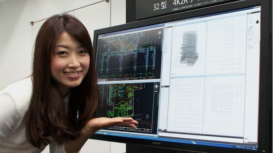 Sharp lanseaza cel mai mare monitor 4K din lume (VIDEO)