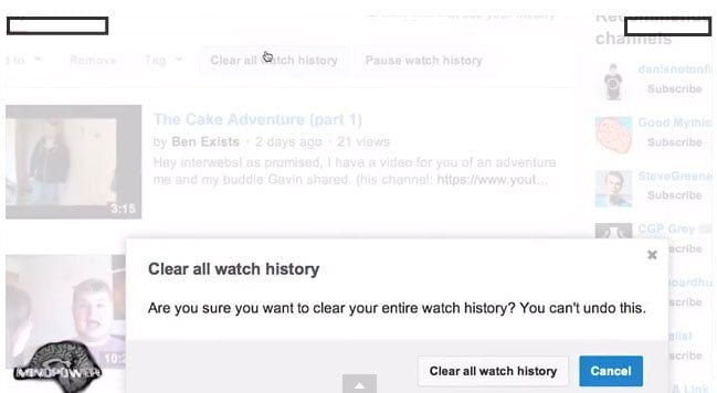 history