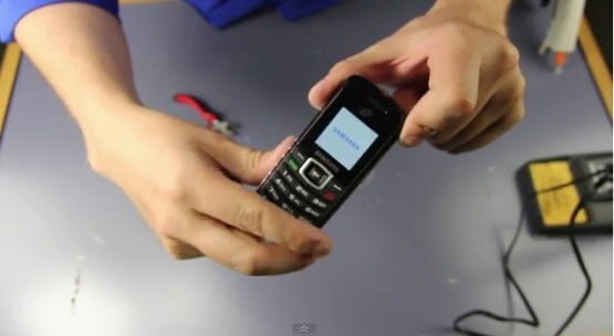 telefon solar