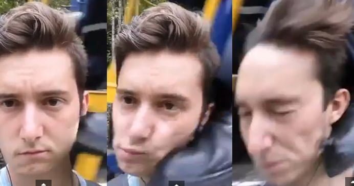 Selfie dus la extrem