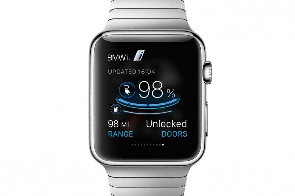 BMW i Remote Apple Watch app