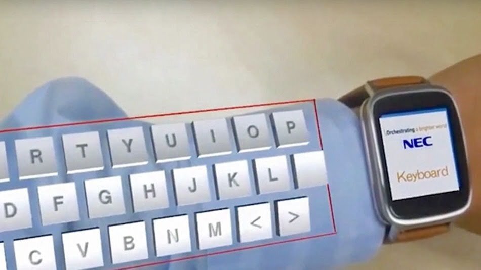 ArmKeypad, demn de SF. Aplicaţia care îţi transformă mâna în tastatură virtuală