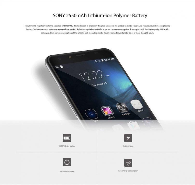 Ulefone Be Touch 3 — Imagine 4 ulefone betouch 3 baterie