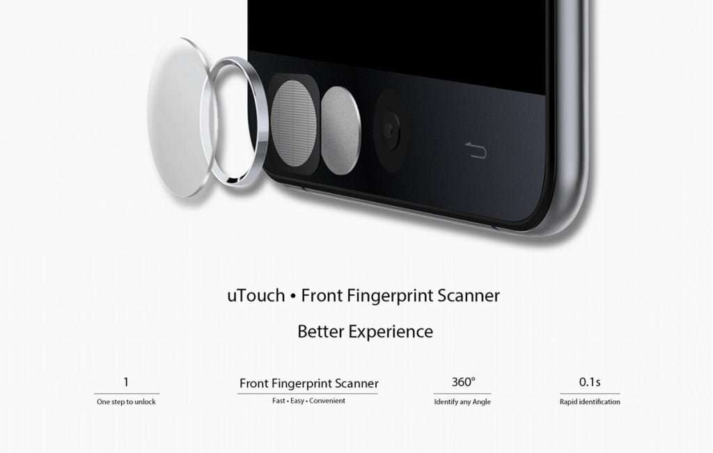 ulefone betouch 3 senzor