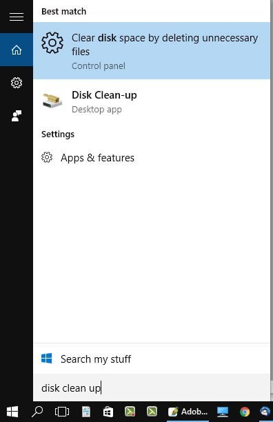 curatenie in laptop disk-cleanup-1