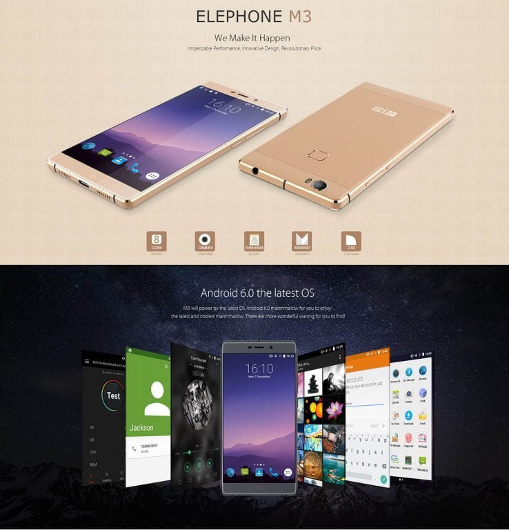 ELEPHONE M3