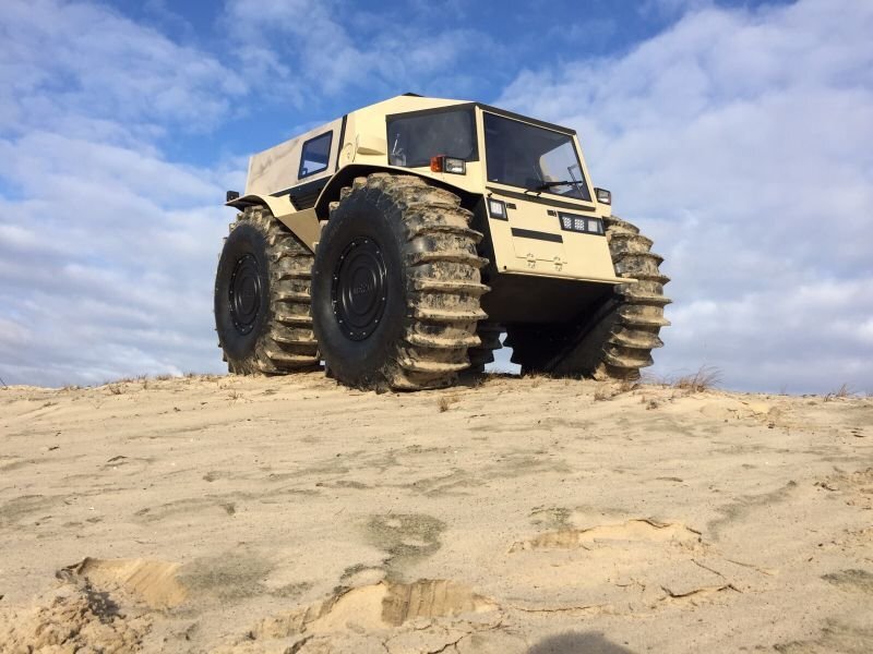 Sherp. Ruşii au lansat un ATV ieşit din comun
