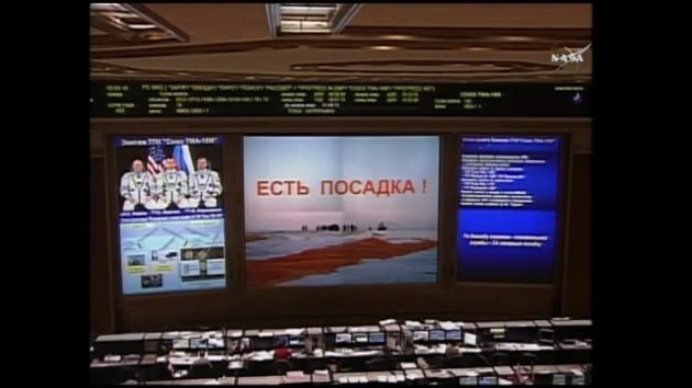 astronauti aterizare